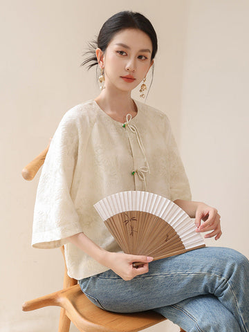 Nyla Luxe Mood Qipao Cheongsam Top